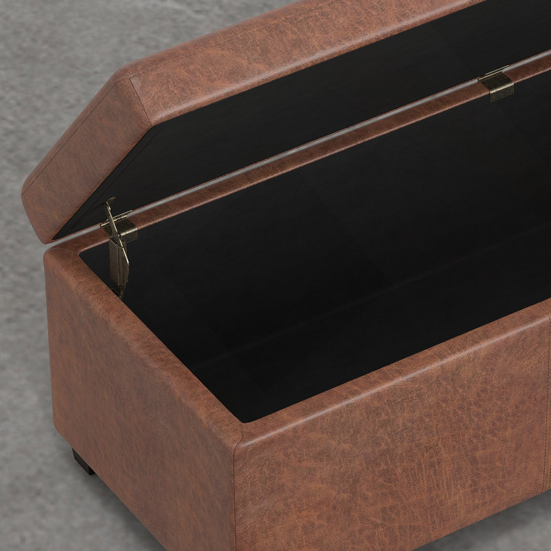 Lincoln Extra Large Storage Ottoman Bench