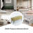 Delmy Mid Century Modern Storage Bench with Wood Base Tufted Ottoman-721657850