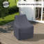 Housse d'extérieur pour fauteuil inclinable pivotant à 360 °