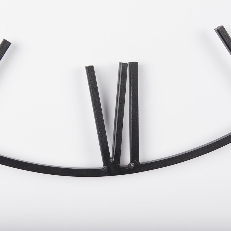 Roman Metal Analog Wall Clock