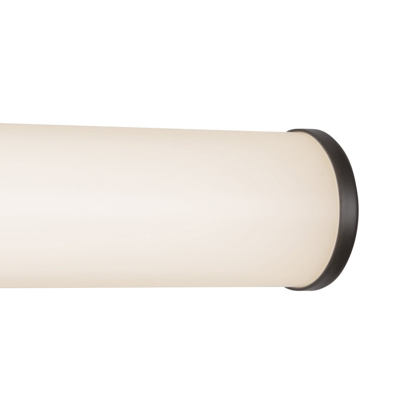Tectra 36-in Black dimmable LED Wall Sconce, Matte Black