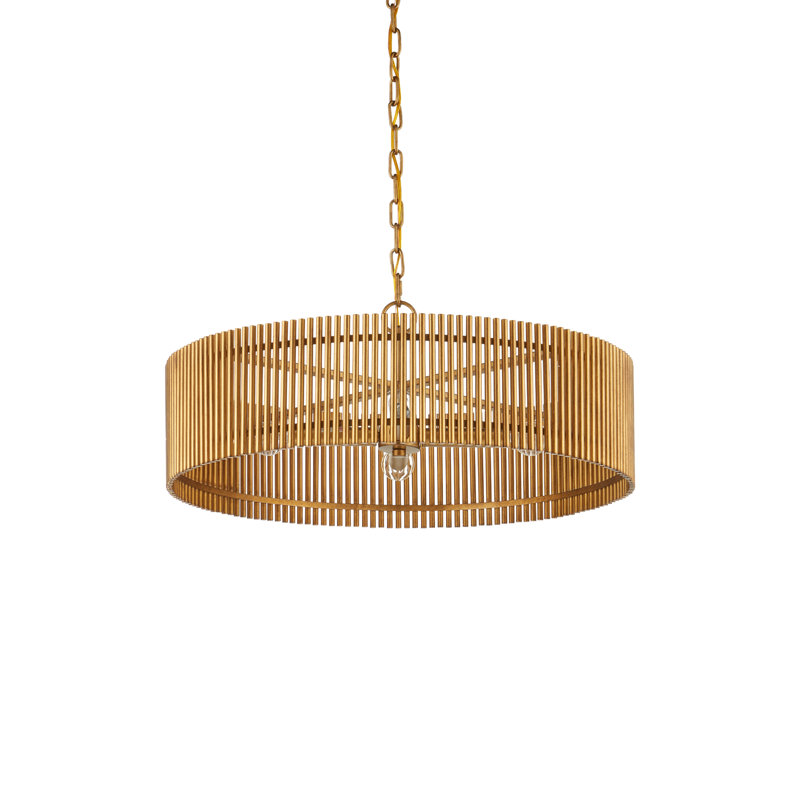 4 - Light Drum LED Chandelier