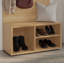 Banc de rangement pour chaussures avec porte-manteau mural Porto-1268971667