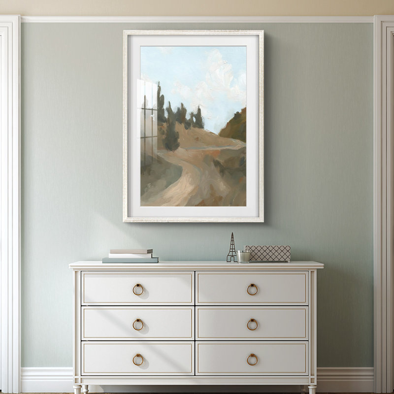 Ferrand - Toile tendue avec châssis, 28.5'' H x 20.5'' W, Blanc
