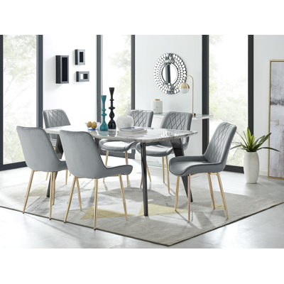 Chowchilla 7 - Piece Dining Set