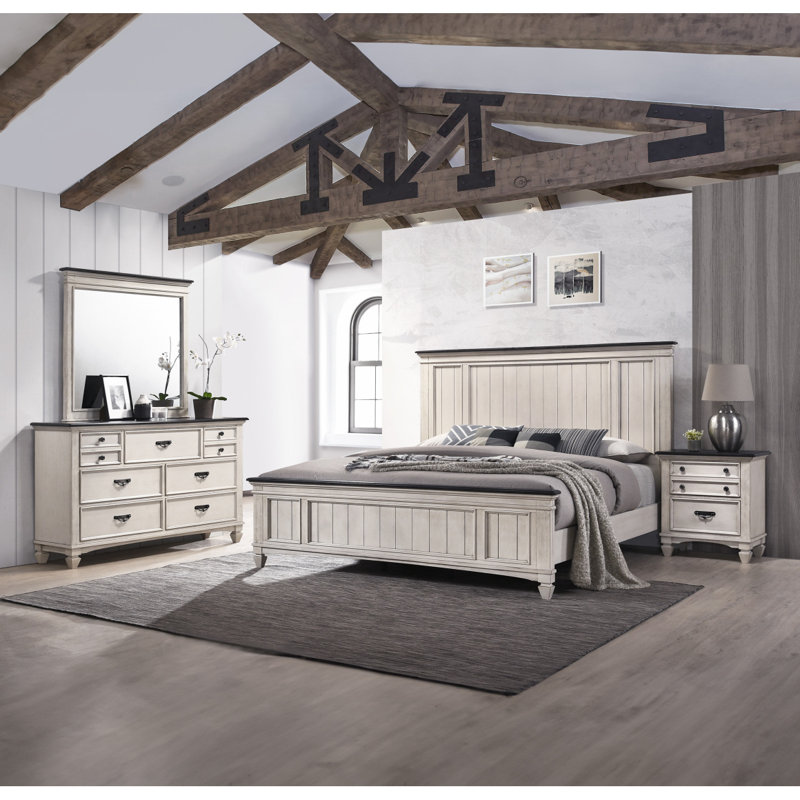 Mobilier de chambre à coucher en nickel