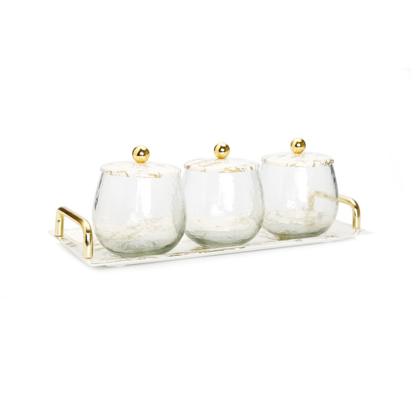 Bol de service en verre Everly Quinn