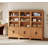 74" Tall Bookshelf With Door, Farmhouse Bookcase With Adjustable Shelf And Storage Cabinet, Library Wooden Bookshelf For Living Room, Office-2039086762-2043571412