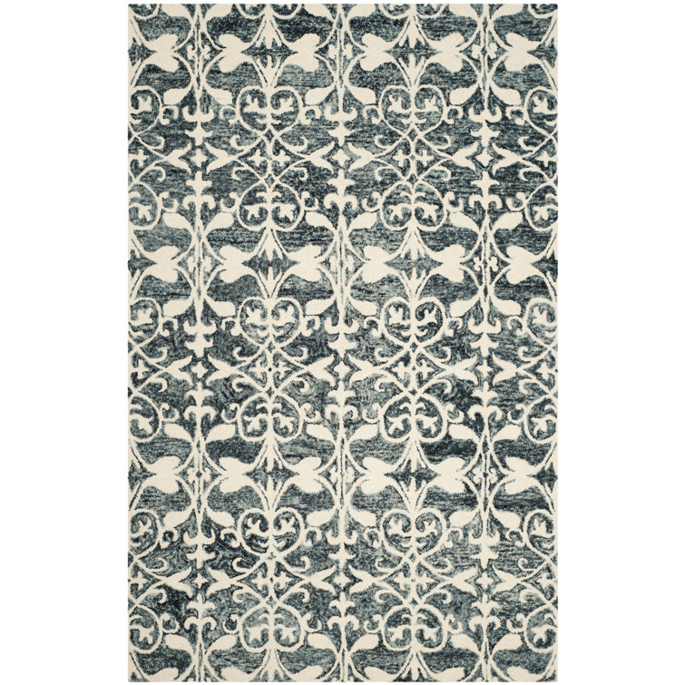 Dashanna Hand Tufted Wool Floral Rug