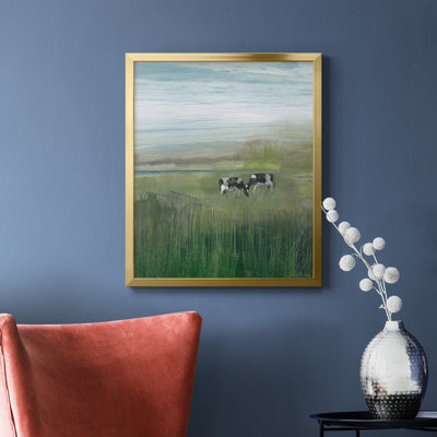 Out to Pasture I Premium Framed Canvas - Ready to Hang