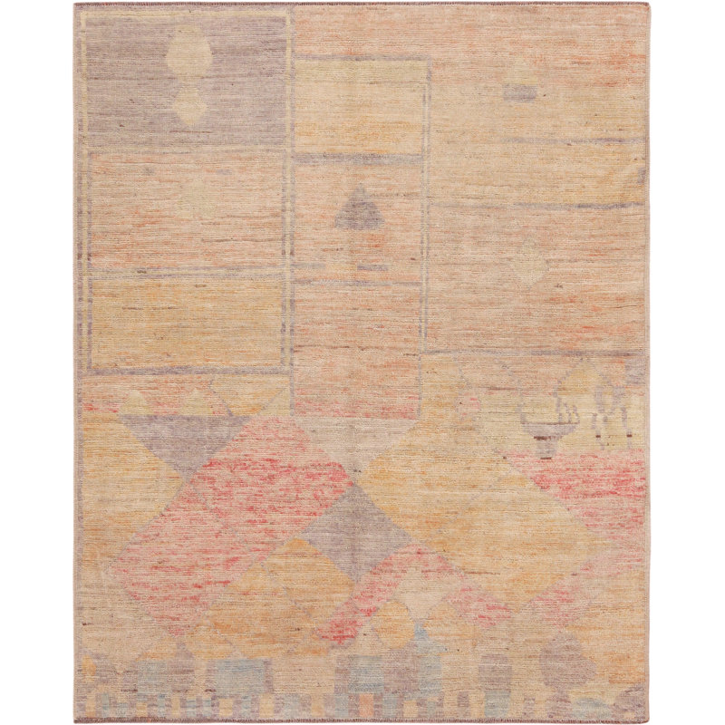 Tapis à motif géométrique moderne de la collection Nazmiyal