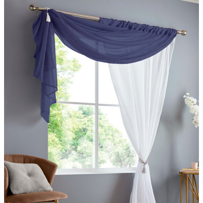 Anah Slot Top Sheer Curtain