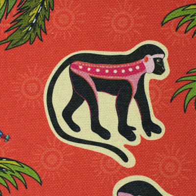 Monkey Palm Heavyweight Linen Fabric