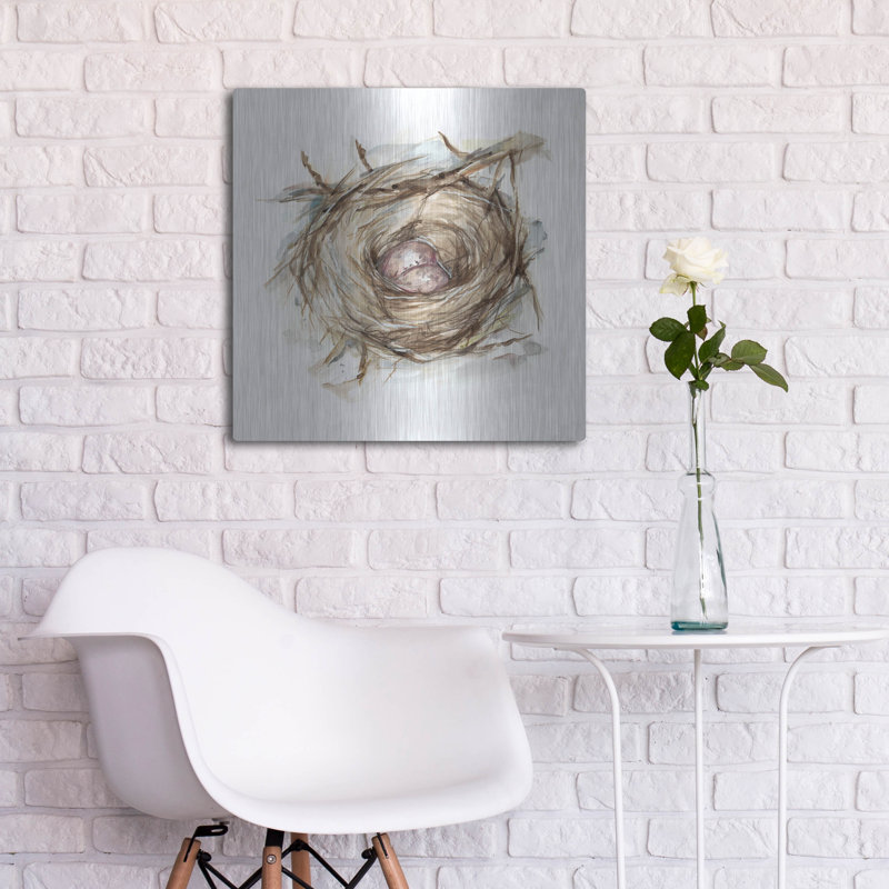 «Bird Nest Study IV» par Ethan Harper, H 24 po x l 24 po