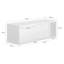 Grandview Engineered Wood Wall Storage Coat Rack