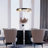 Irma Dimmable LED Geometric Chandelier