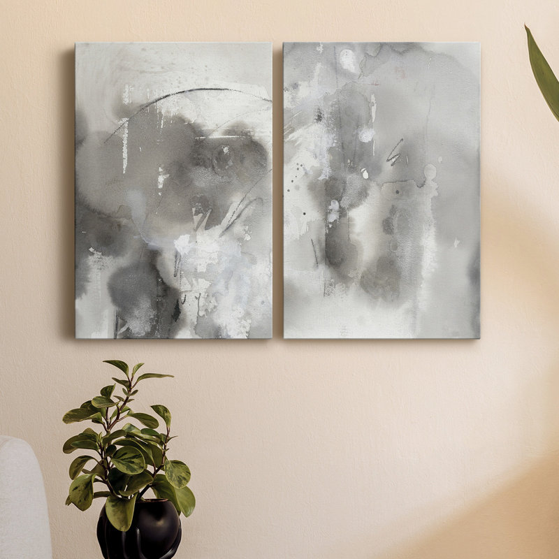 Objets mystiques I, toile tendue avec châssis de qualité supérieure - prête à être accrochée, H 27 po x l 32 po x P 1 po
