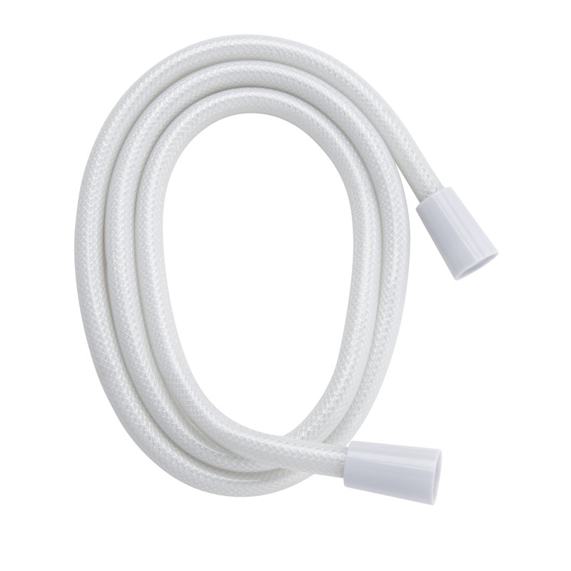 Tuyau de douche en vinyle 4,75 po x 11 po Stylewise, Blanc