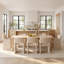 Larson Upholstered Dining Chair, Sand