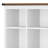2 Tier Cube Bookcase Modern Bookshelf with 8 Cubes-502857160-502857161