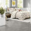 Whimsical Green Bedding Sets, Polyester Comforter With Mushroom And Floral Design, Perfect For Home Décor