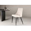 Olmitz 49cm H Polyester Upholstered Side Chair in Beige