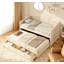 Lit de jour avec 2 tiroirs de rangement et lit gigogne-717500695