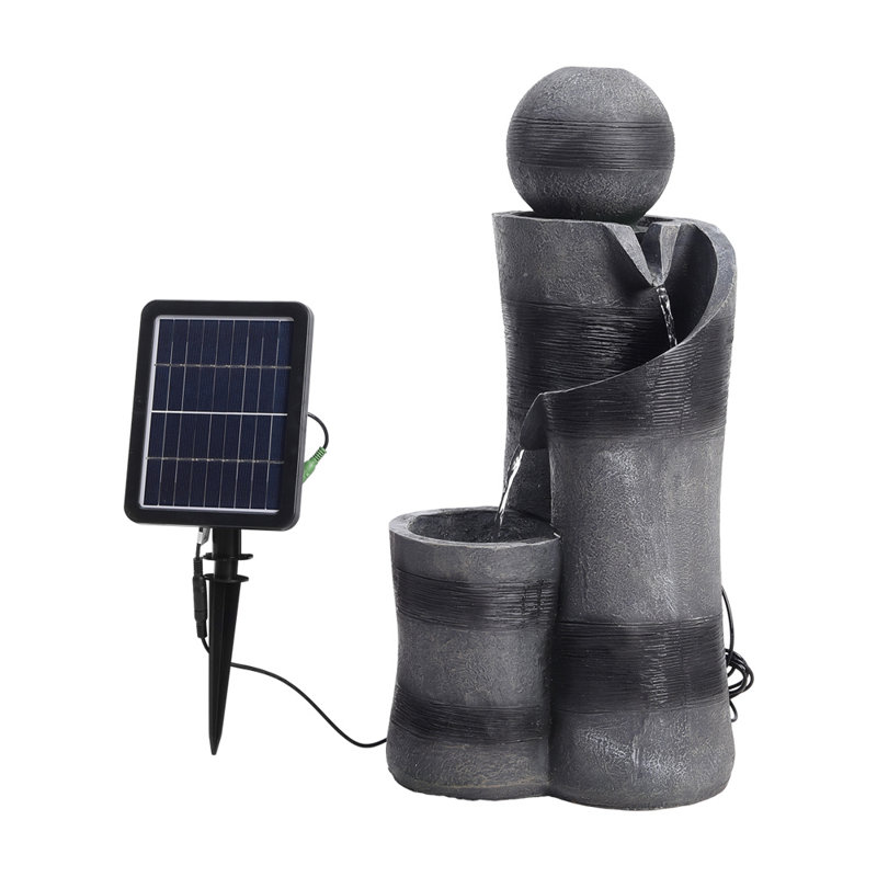 Adonna Outdoor Cascade Fountain with Lights
