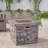 30" Outdoor Square MgO Propane Fire Pit - 40,000 BTU