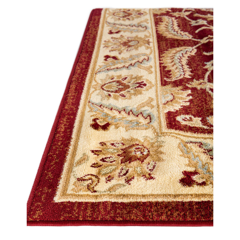 Tapis oriental rouge Niles, Tapis de couloir 2 pi 2 po x 6 pi 1 po