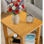 End Table with Built-In Outlets