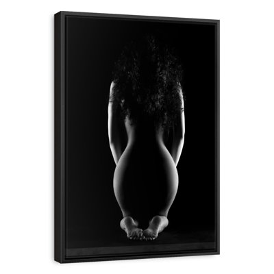 BW Nude Woman Silhouette III