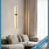 Darill 1-Light LED Matte Black Wallchiere