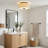 Blueprint Collection Fabric Flush Mount