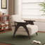 32,28 po Fauteuil inclinable convertible 3-en-1 en chenille verte avec dossier réglable