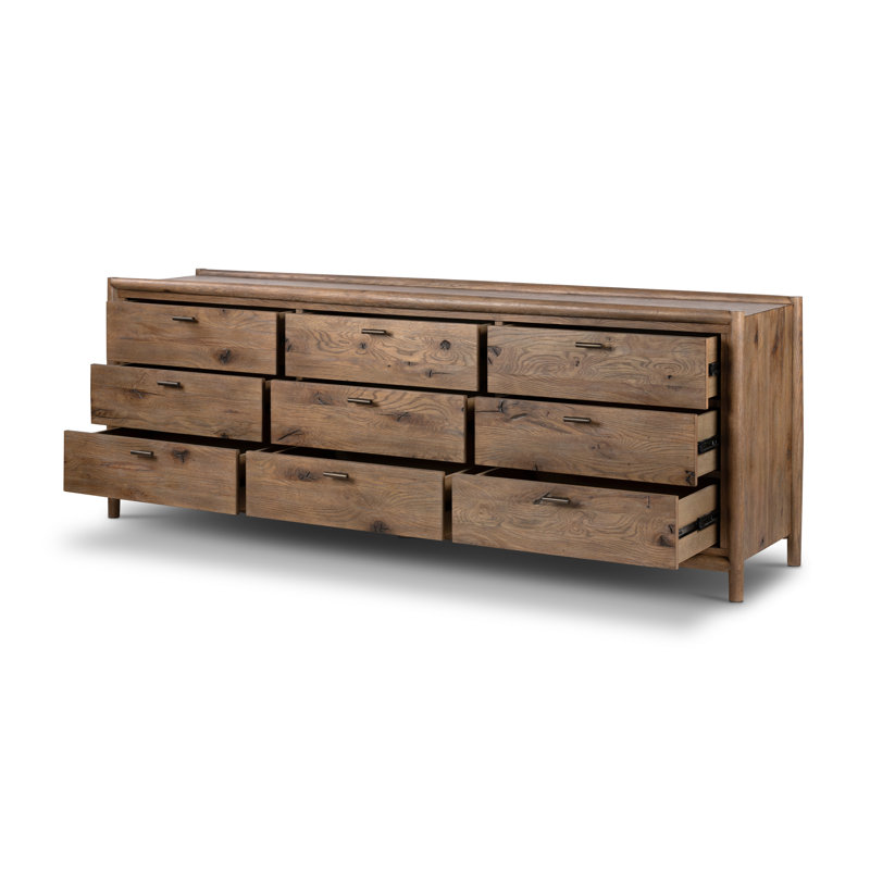 Glenview 9 - Drawer Dresser, Brown