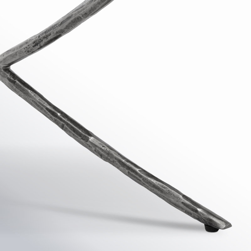 Table basse Evelynn, Argent argent