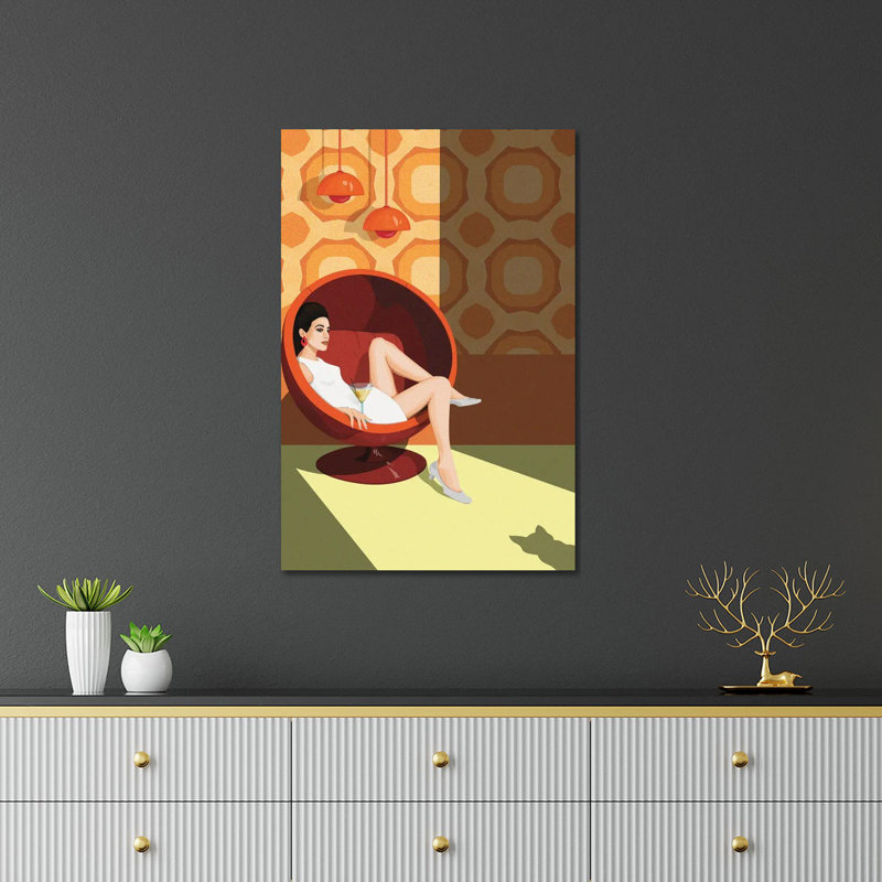 Intruder par Artcatillustrated - impression sans cadre, H 32 po x l 24 po x P 0,25 po