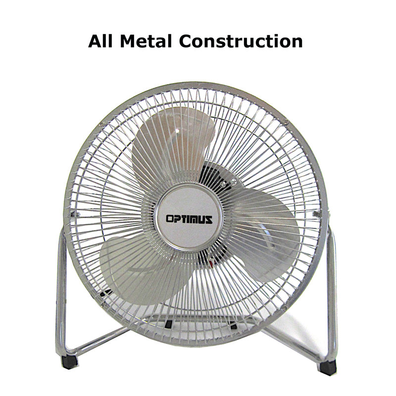 Ventilateur 9 po à haute vitesse de qualité industrielle - gril peint