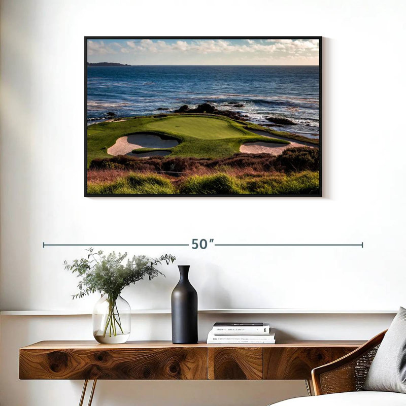 Parcours de golf Sireci California Coastline, H 25 po x l 37 po