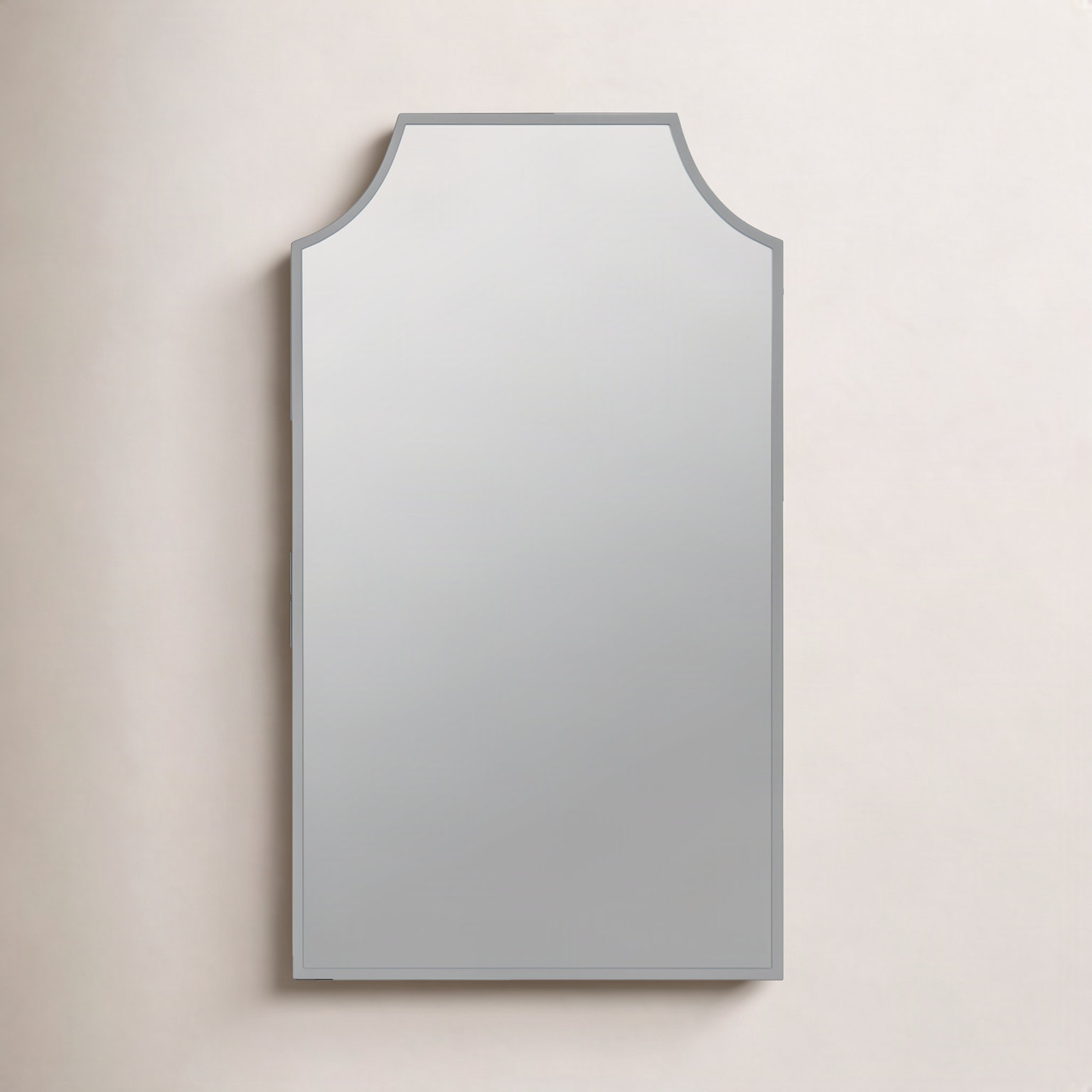 Recessed Medicine Cabinet, Silver