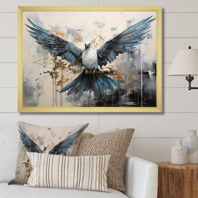 " Minimalism Blue Dove "