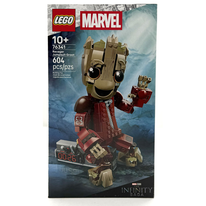 LEGO 76341 - Le jouet de construction Groot, 604 pièces, pour les 10 ans et plus