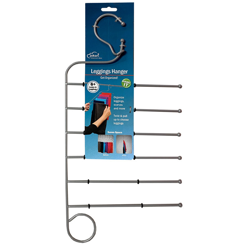 Cintre en métal antidérapant pour jupe / pantalons