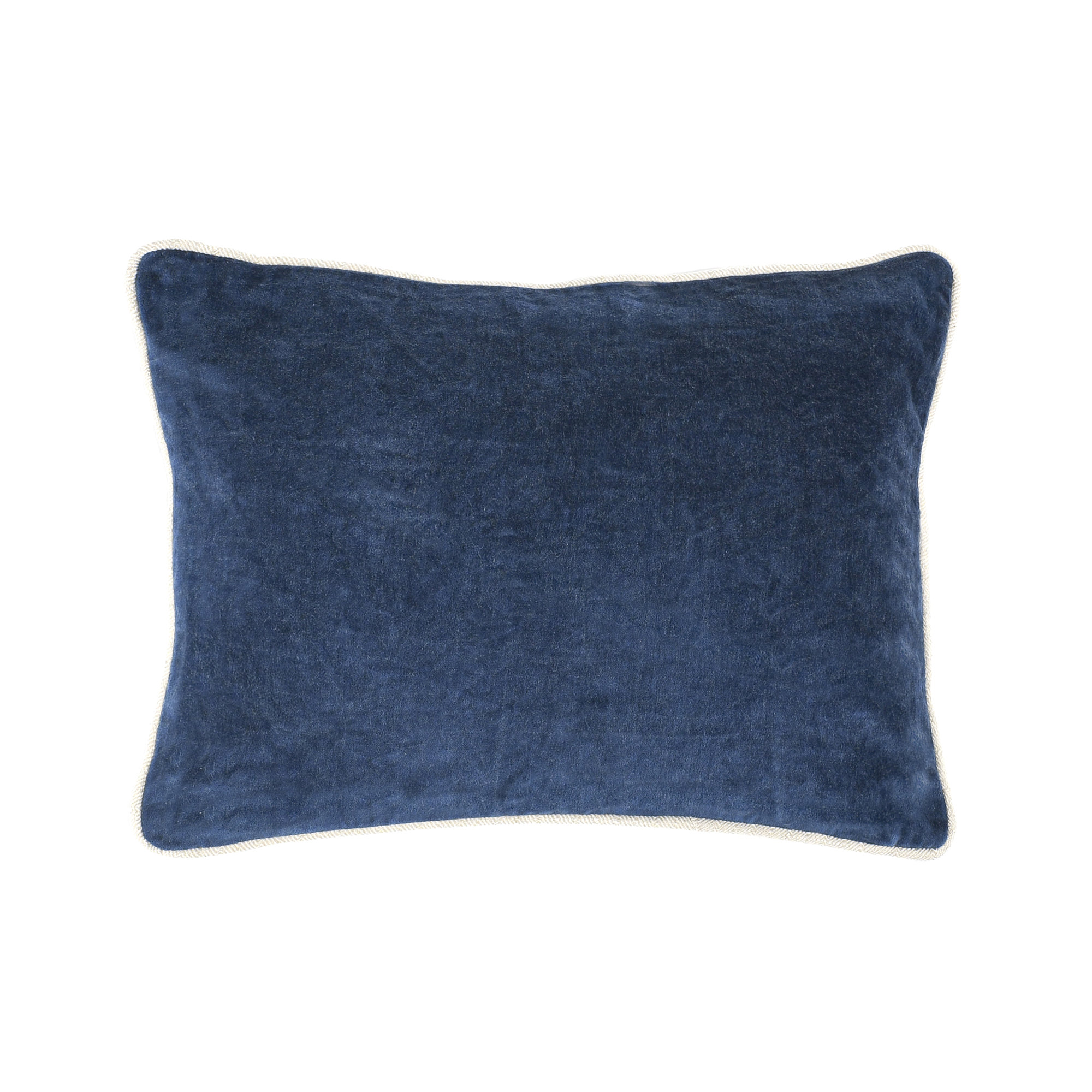 Goodall Throw Pillow, Rectangle 14"H x 20"W, Navy