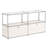 Modern Metal Office Storage Cabinets with Adjustable Shelves and Doors, Versatile Free-Standing Organizer for Home Office Décor-1609205758