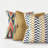 Chevron Linen Reversible Throw Pillow