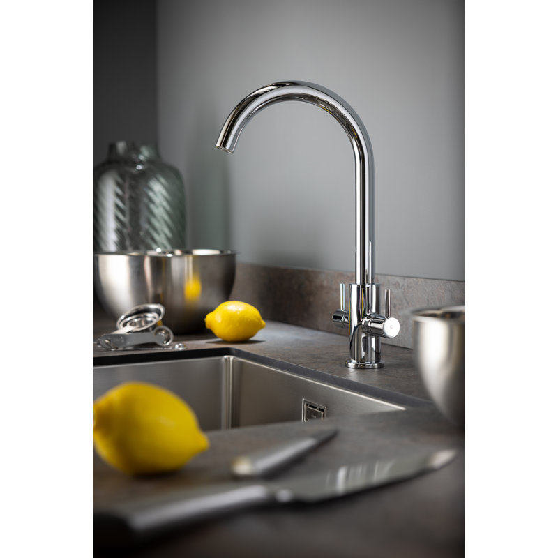 Abode Marido Dual Lever Mixertap, Chrome