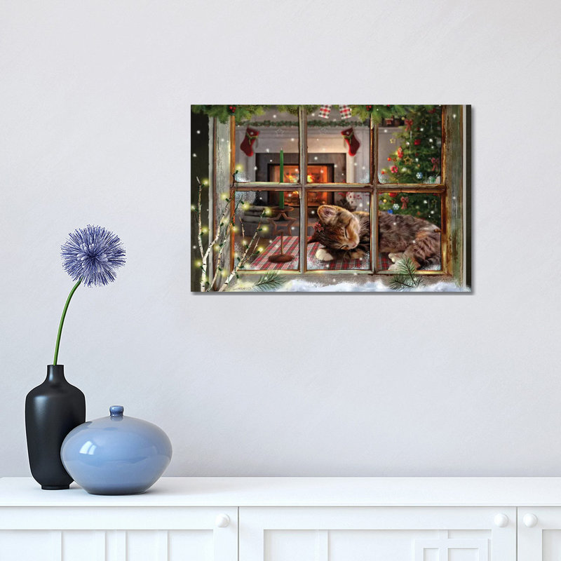 «Baby It's Warm in Here» par Giordano Studios - impression sur toile tendue, H 12 po x l 18 po x 1,5 po