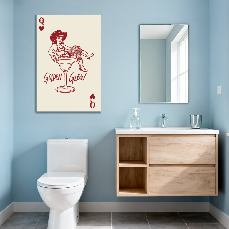 Fashion Martini Girl, H 24 po x l 16 po